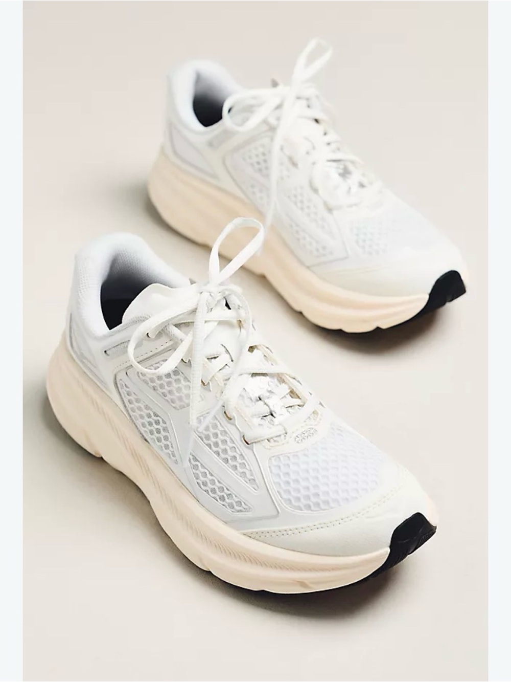 NEW HOKA Clifton One9 Sneakers White athletic shoes women’s size 9